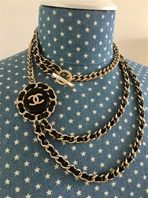 chanel camera necklace|authentic chanel necklaces.